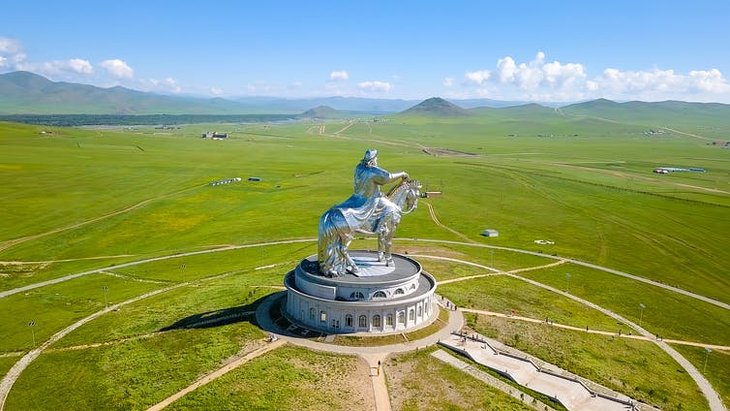 Mongolie Gengis Khan Statue