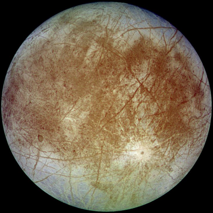Europe Lune Jupiter JUICE
