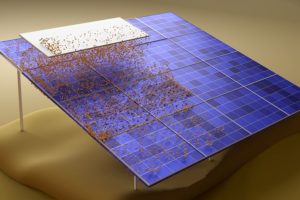 MIT panneaux solaires nettoyage electrostatique