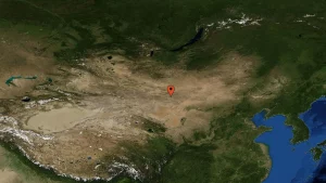 Site d'une nouvelle mine de cuivre en Mongolie