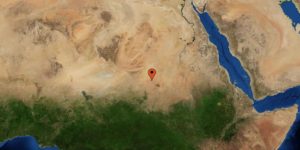 Carte du Darfour, au Soudan